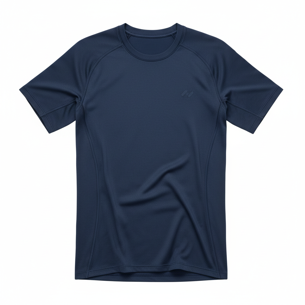 Men's Navy Compression Shirt
