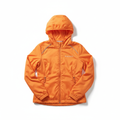 Women's Orange Athletic Windbreaker