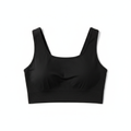 Women's Black Sports Crop Top