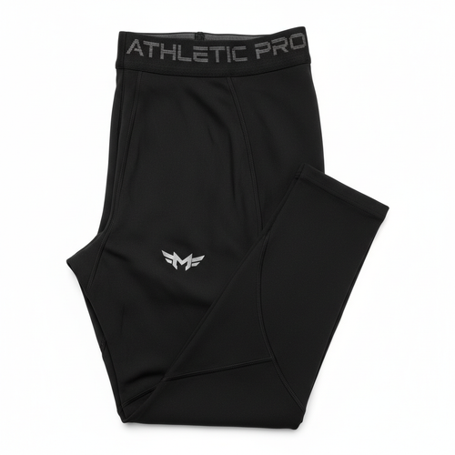 Men's Black Compression Tights