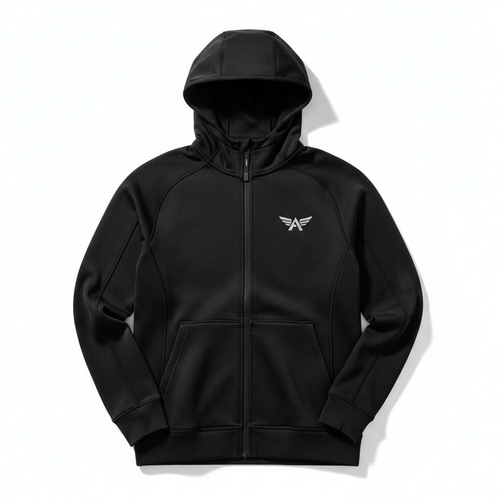 Men's Black Hoodie